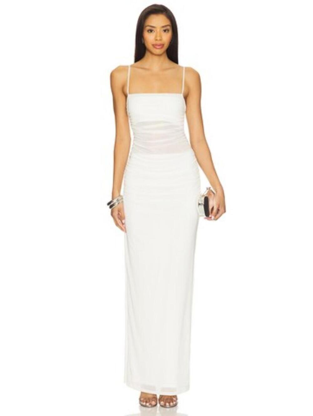 AFRM Jennan Dress in Gardenia